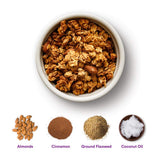 gr8nola THE ORIGINAL - Healthy, Low Sugar Granola Cereal - Made with Superfoods, Whole Almonds, Honey, Cinnamon and Flaxseed, Soy Free, Dairy Free