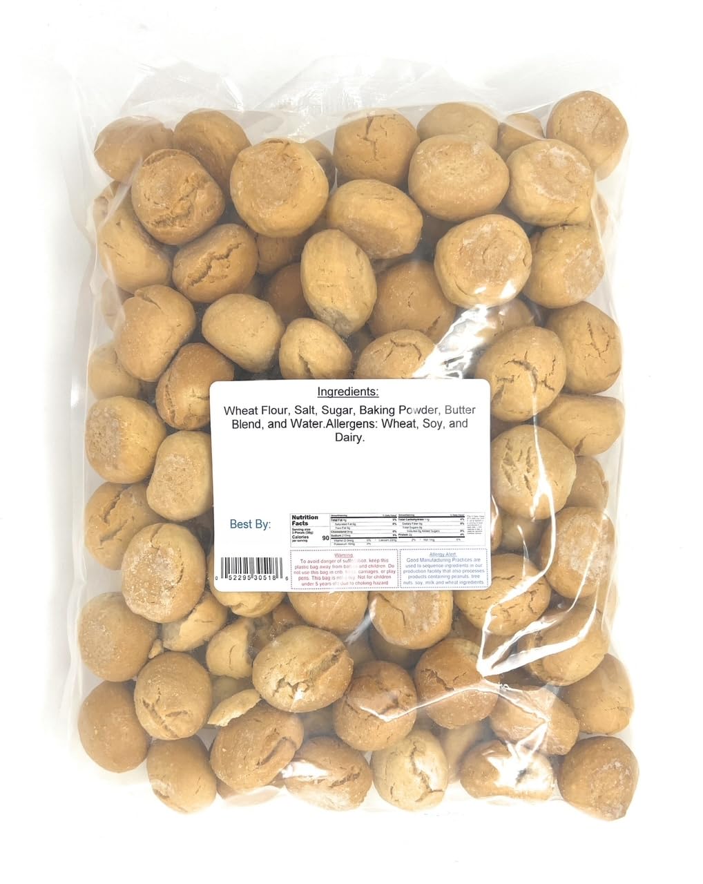YANKEETRADERS Original Oyster Crackers, Jumbo Size 2 Pound