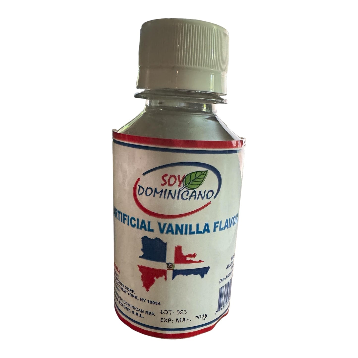 Soy Dominicano Artificial Vanilla Flovor ( White)