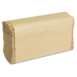 GEN 1508 Folded Paper Towels, Multifold, 9 x 9 9/20, Natural, 250 Towels per Pack (Case of 16 Packs)