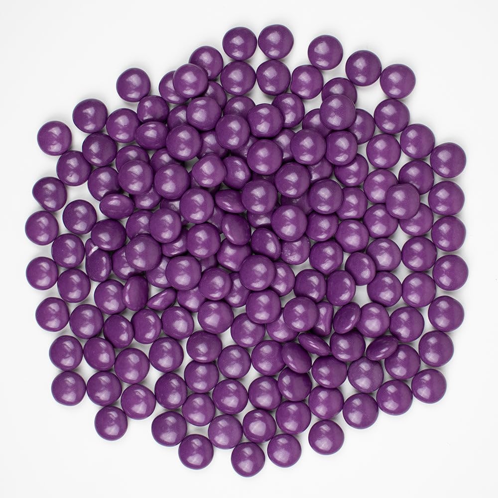 1,060ct Purple Bulk Just Candy Chocolate Coated Candy Gem Treats (2.5lb)