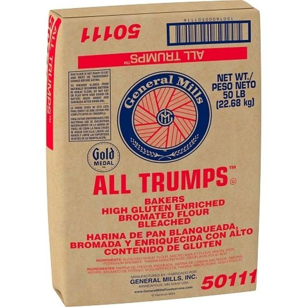 General Mills Gold Medal All Trumps High Gluten Flour, 50 Pound