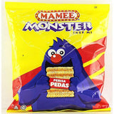 Mamee Malaysia Mamee Monster Chicken BBQ Spicy Pedas Flavour Instant Noodles Tea Time Snack Food Halal Ayam Pedas 7.05oz 1 Pack x 200g (8 Packs)
