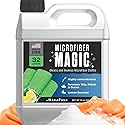 Maplefield Concentrated Microfiber Detergent - Deep Cleaning Power & Cleaning Liquid for Microfiber Cloths - Refreshing Lemon & Towel Laundry