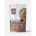Licorice Root Tea 100 g | Chopped Licorice Root (Mulethi) | Premium Naturally Dried Glycyrrhiza glabra | Cut & Sifted Sweetwood For Herbal Tea By