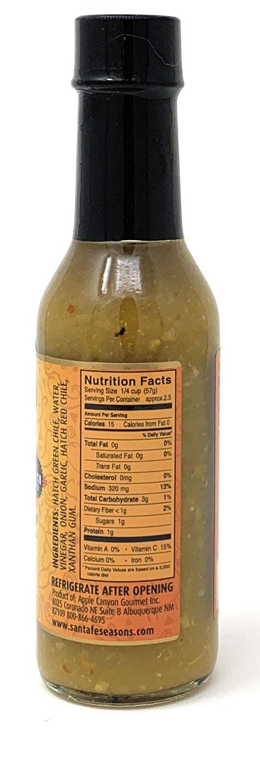 Santa Fe Seasons Green Chile Hot Sauce, 5 OZ