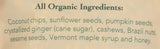 Back Roads, Granola Pineapple Ginger Organic, 10 Ounce