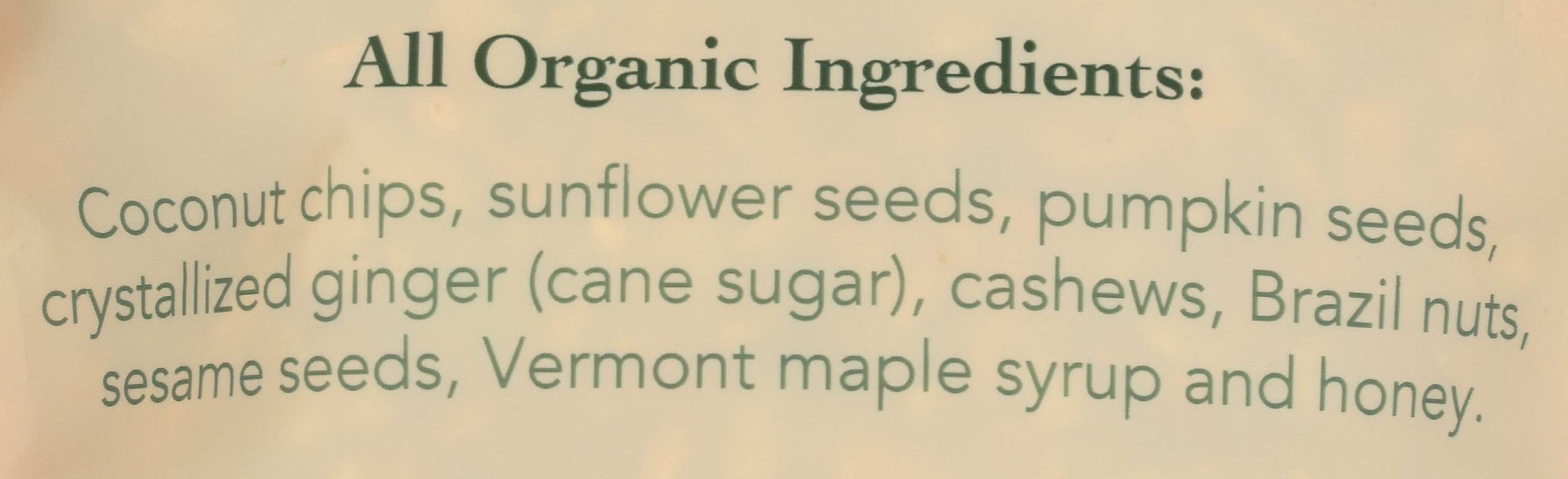 Back Roads, Granola Pineapple Ginger Organic, 10 Ounce