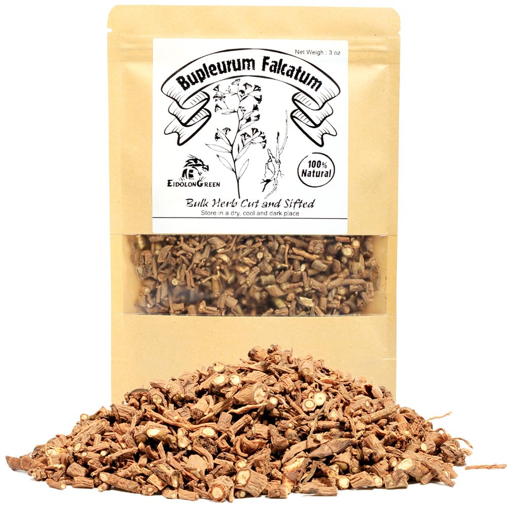 EidolonGreen [China Medicinal Herb] Bupleurum (Chai Hu/??/??) Dried Bulk Herbs 3 Oz (88g)
