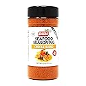 Badia Blackened Seafood Seasoning Creole Blend 4.5 oz - Savory Cajun-Style Blend, Bold Southern Flavor, No MSG