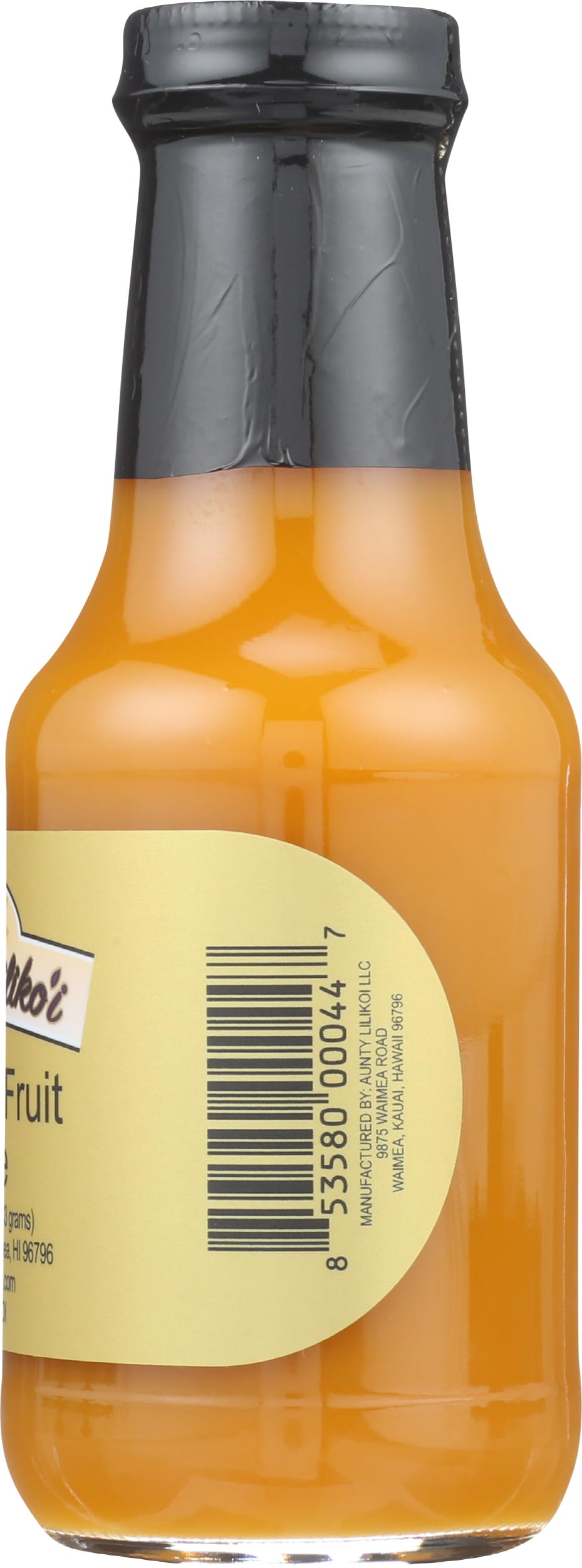 Aunty Lilikoi Unsweetened Passion Fruit Juice, 10 FZ