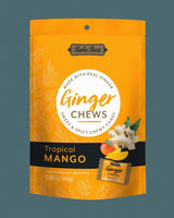 Bali's Best Ginger Chews, Tropical Mango Flavor, 5.08 Oz (Pack of 3), Individually Wrapped Soft Candy, Made with 100% Real Ginger, Digestive Health