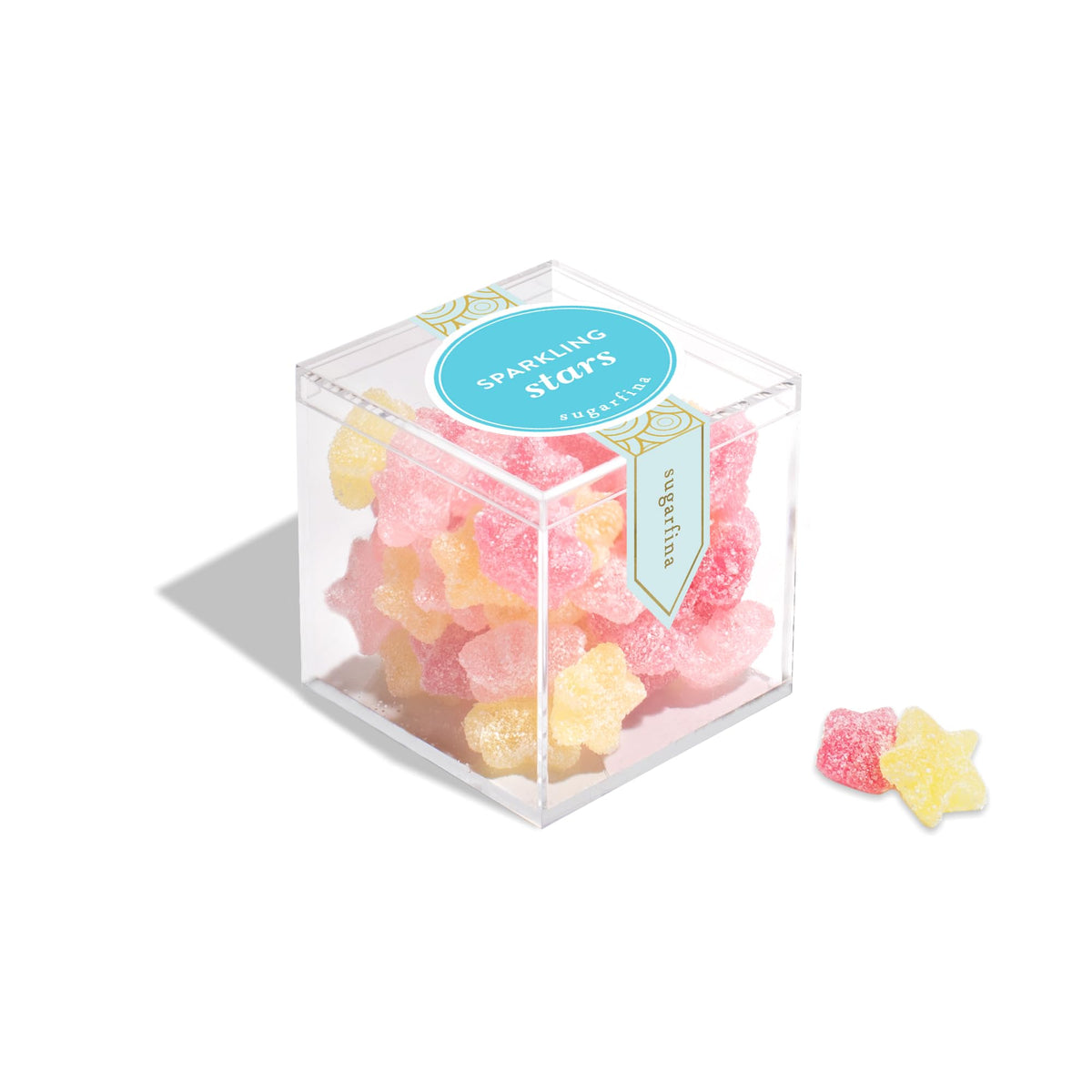 Summer Celebration Candy Cube Bundle, Pack of 4 | Sour Rainbows, Sparkling Stars, Sparkle Pops, Chocolate Confetti
