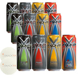 Rip It Energy Drink Variety Pack - 12 Cans of 16 fl oz Each - Assorted Flavors for an Energy Rush - with Snacktix Coaster Included (Power Energy)
