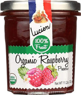 LUCIEN GEORGELIN Organic Raspberry Fruit Spread, 11.28 OZ