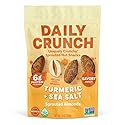 Daily Crunch, Almonds Sprouted Turmeric Sea Salt, 4 Ounce