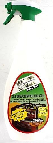 Well Done St.Moritz Oven Cleaner 27Oz (750Ml) Pack (3)