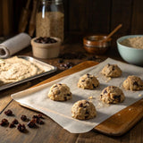 David's Cookies Preformed Frozen Cookie Dough - Oatmeal Raisin, Ready-to-Bake Cookies, 80 Count