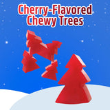 Christmas Chewy Candy, 1.1lb Pack of Christmas Tree Candy Bulk, Perfect Cherry for Parties, Gift Bags or Classroom Celebrations, Ideal Holiday Candies