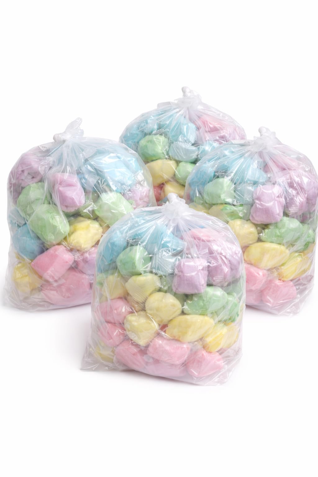 Lupy Lups! Cotton Candy Party Pack - Individually Wrapped Small bags, 0.5 oz Each - Perfect for Stockings, Treats, Party Favors, Buffet Tables,
