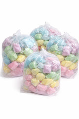 Lupy Lups! Cotton Candy Party Pack - Individually Wrapped Small bags, 0.5 oz Each - Perfect for Stockings, Treats, Party Favors, Buffet Tables,