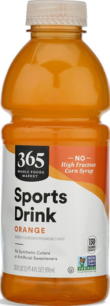 365 by Whole Foods Market, Sports Drink, Orange, 20 Fl Oz