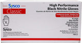SYSCO HIGH Performance Nitrile Gloves Size XL Powder Free - 100 Gloves per Box