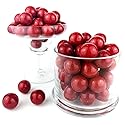 Color It Candy Red 1 inch Gumballs 2 Lb Bag - Perfect For Table Centerpieces, Weddings, Birthdays, Candy Buffets, & Party Favors.