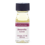 LorAnn Amaretto SS Flavor, 1 dram bottle (.0125 fl oz - 3.7ml - 1 teaspoon)