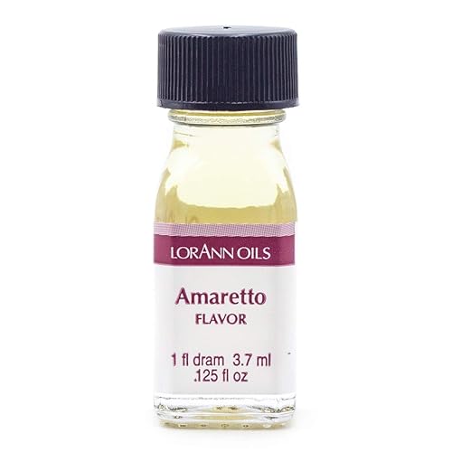 LorAnn Amaretto SS Flavor, 1 dram bottle (.0125 fl oz - 3.7ml - 1 teaspoon)