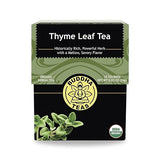 Buddha Teas - Organic Thyme Leaf Tea - Herbal Tea - For Health & Wellbeing - With Antioxidants & Minerals - Clean Ingredients - Caffeine Free - OU