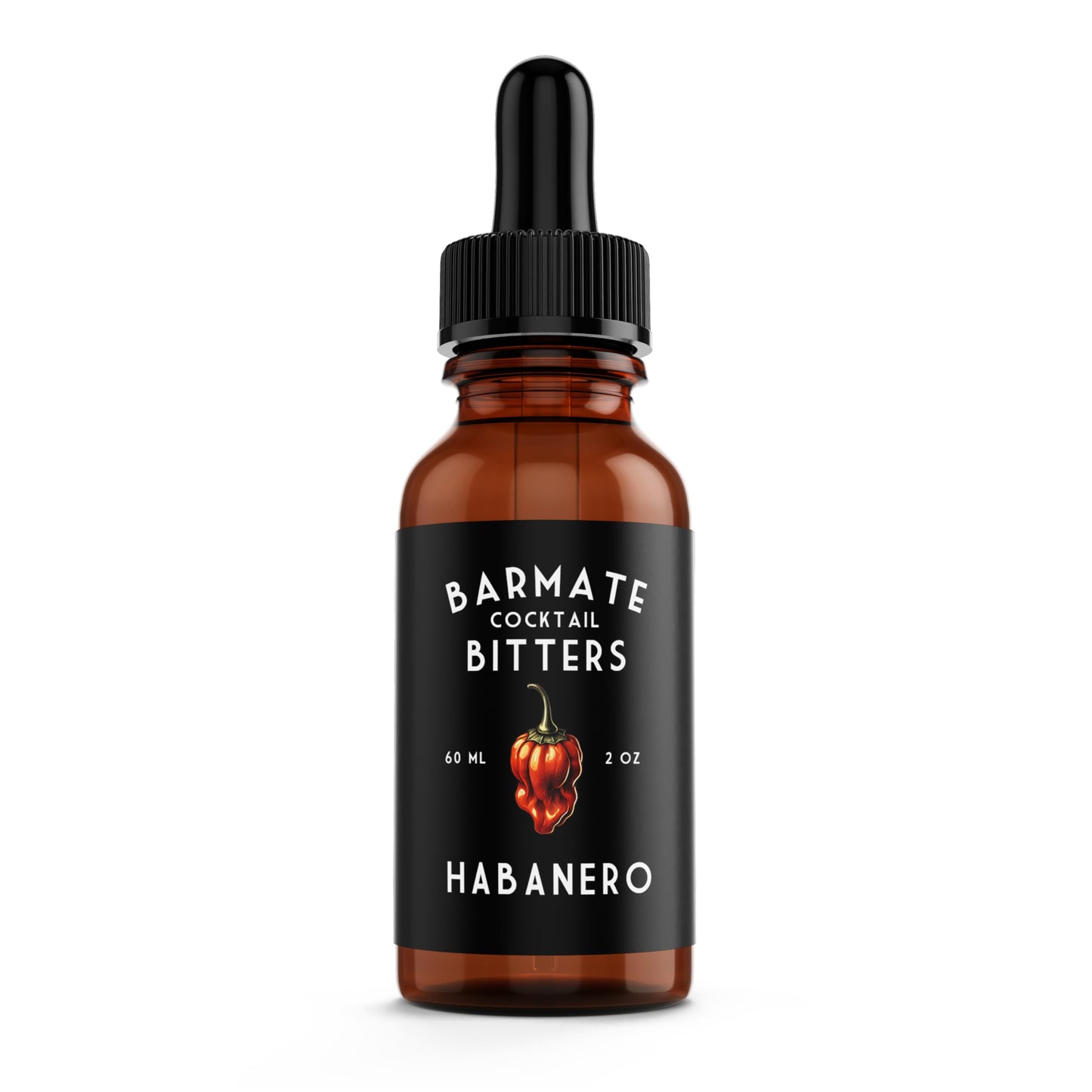 Spicy Habanero Cocktail Bitters - Drink Flavor Enhancer, Handcrafted Small Batch Bitters for Premium Cocktails, 2 oz