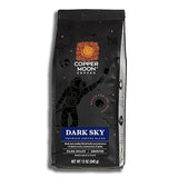 Copper Moon Dark Roast Ground Coffee, Dark Sky Blend, 12 Ounce Bag