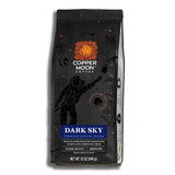 Copper Moon Dark Roast Ground Coffee, Dark Sky Blend, 12 Ounce Bag