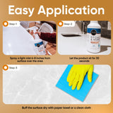 MB-5 Stone & More 2 Pack All Purpose Cleaning Spray Kitchen Counter Cleaner Spray for Marble and Granite- No Streak Formula for Stone, Glass, Granite