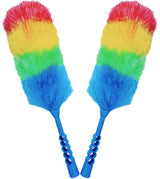 Tockrop 2 Pack Upgrade 19” Static Duster Beandable and Washable - More Fibers Bigger Head Less Loss of Fiber Duster