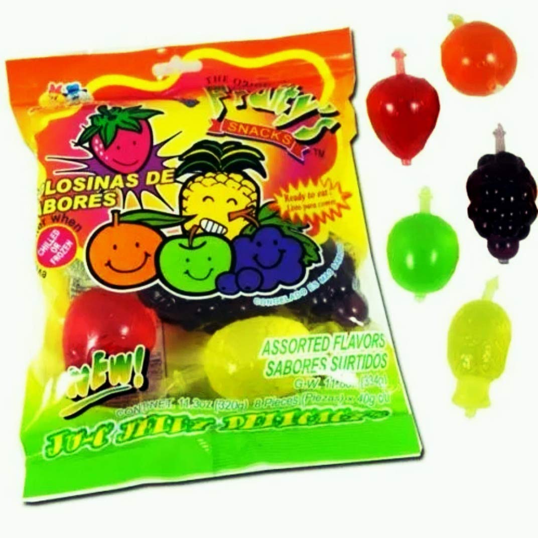 Din Don Fruity's JU-C Jelly Fruit Snacks