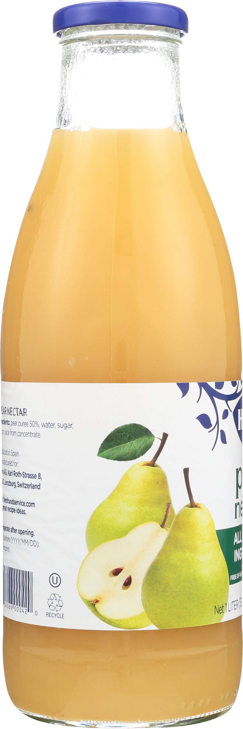 Hero, Juice Nectar Pear, 33.8 Ounce