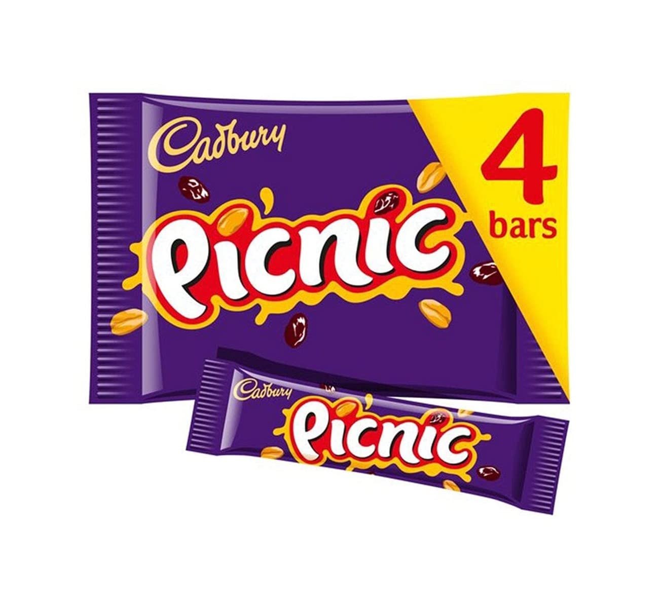 Cadbury Picnic 4 pk 128g (Pack of 1)