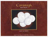 Cavanagh White Altar Communion Bread 1 1/8" (1000 Count) - Box of Thin Bread with Round Cross Design for Church Ceremonies & Altar - Perfect Church