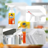 Yiushing Powerful Kitchen Foam Cleaner, Upgraded Multi-purpose Bubble Cleaning Spray, Kitchen Foaming Degreaser, For Range Hood, Oven, Icebox