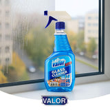 Valor Glass Cleaner Trigger Sprayer - Streak-Free Shine for Glass & Mirrors, 32 fl oz (32 Fl Oz (Pack of 1))