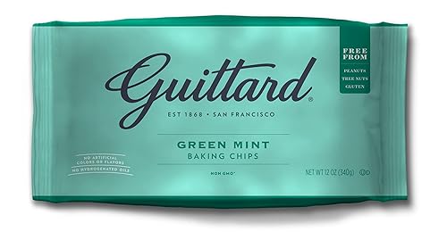 Guittard, Mint Chocolate Baking Chips, 12 Ounce