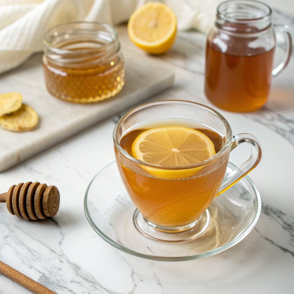 Twinings Lemon & Ginger Herbal Tea Individually Wrapped Bags, 100 Count (Pack of 1), Tangy Lemon, Spicy Ginger, Naturally Caffeine-Free, Enjoy Hot or
