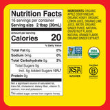 Bragg Organic Apple Cider Vinegar Citrus Ginger Blend with the Mother - 16 fl oz - Raw and Unfiltered