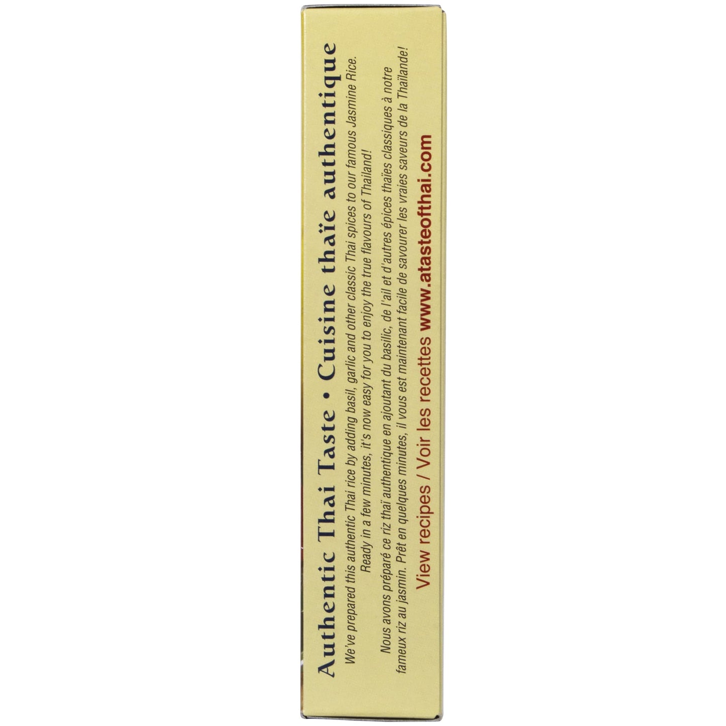 A Taste of Thai Jasmine Rice Instant (Garlic Basil Coconut Rice) - Authentic Thai White Rice Organic, Flavored with Classic Thai Spices | Gluten-Free