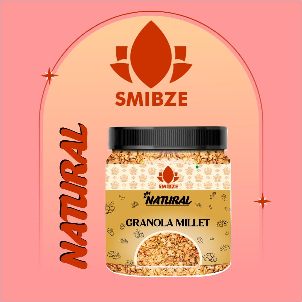 SMIBZE Natural Granola Millet 250 GM (Pack of 1) SMIBZE