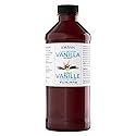 LorAnn Clear Imitation Vanilla Extract 16 Ounce (480ml) - Kosher, Vegan, Sugar-Free, No Corn Syrup, Perfect for Frostings, Cakes, Cookies, Pastries