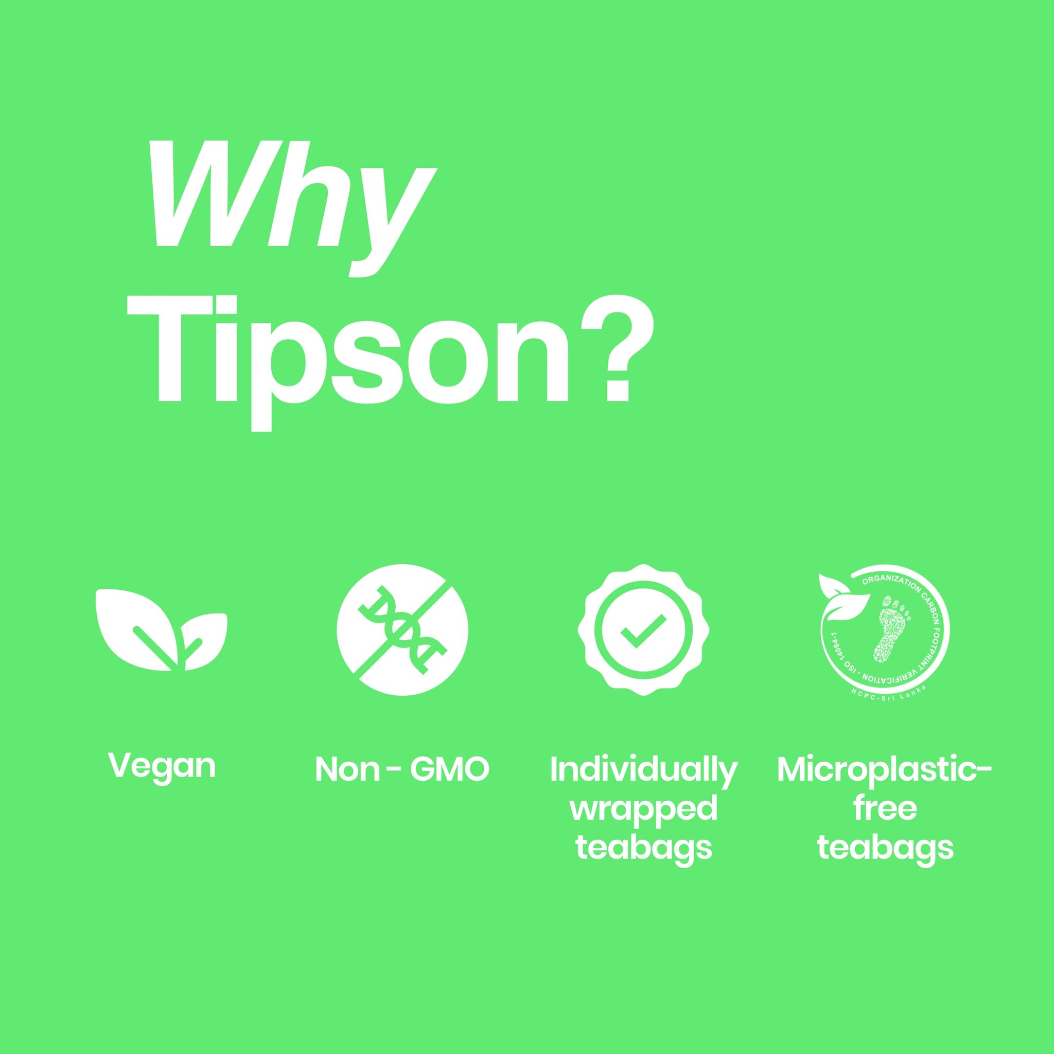 Tipson Organic Ginger Herbal Infusions - Ginger Mint Flavor - All Natural, USDA Organitc - 20 Premium Tea Bags (Pack of 1)