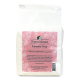 Sweet Grass Farm Farmhouse Laundry Soap Baking Soda Borax Lilac 4 Pound Bag